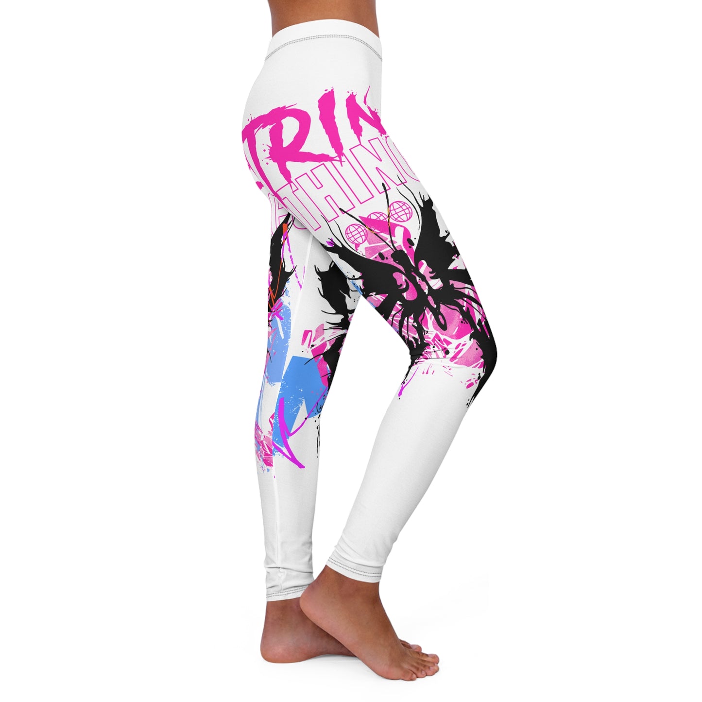 Women's Casual Spandex Leggings (AOP)