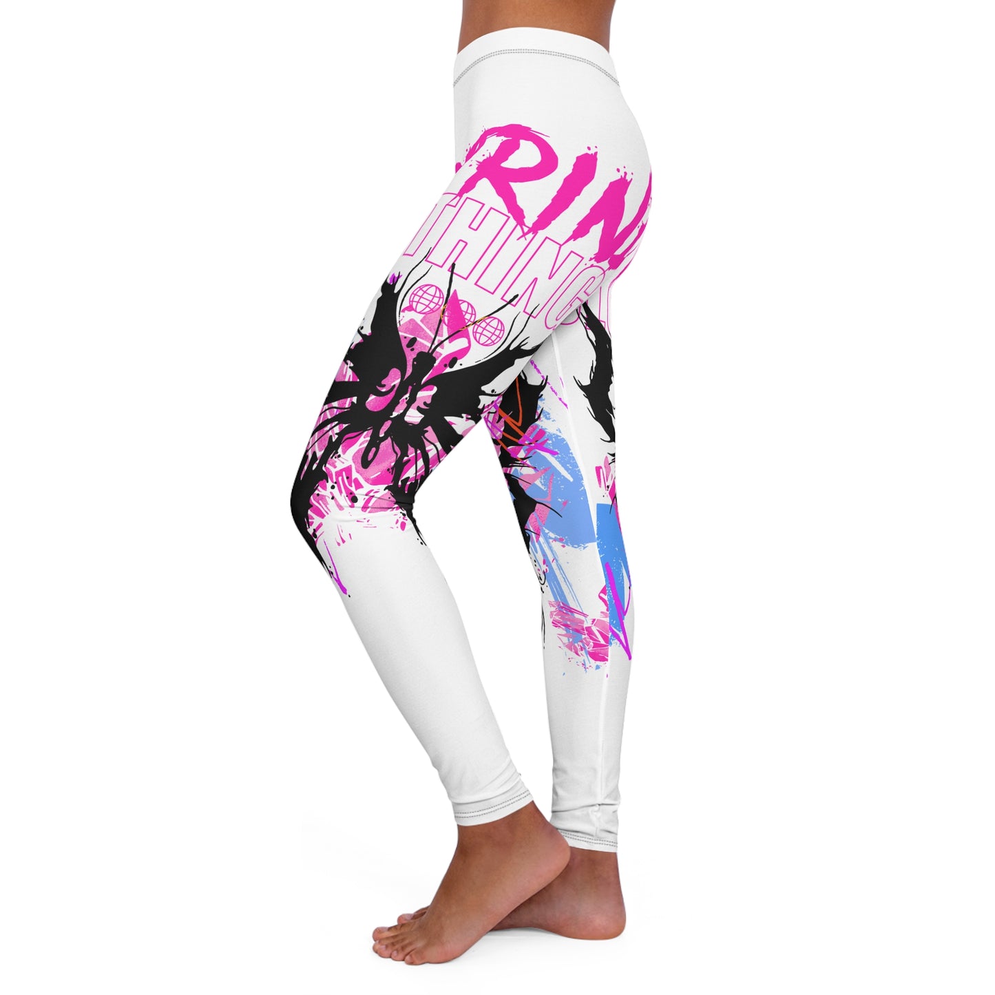 Women's Casual Spandex Leggings (AOP)