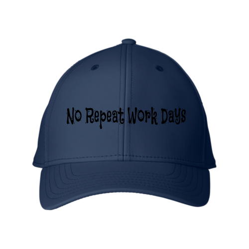 No Repeat Work Days Retro Trucker Hat