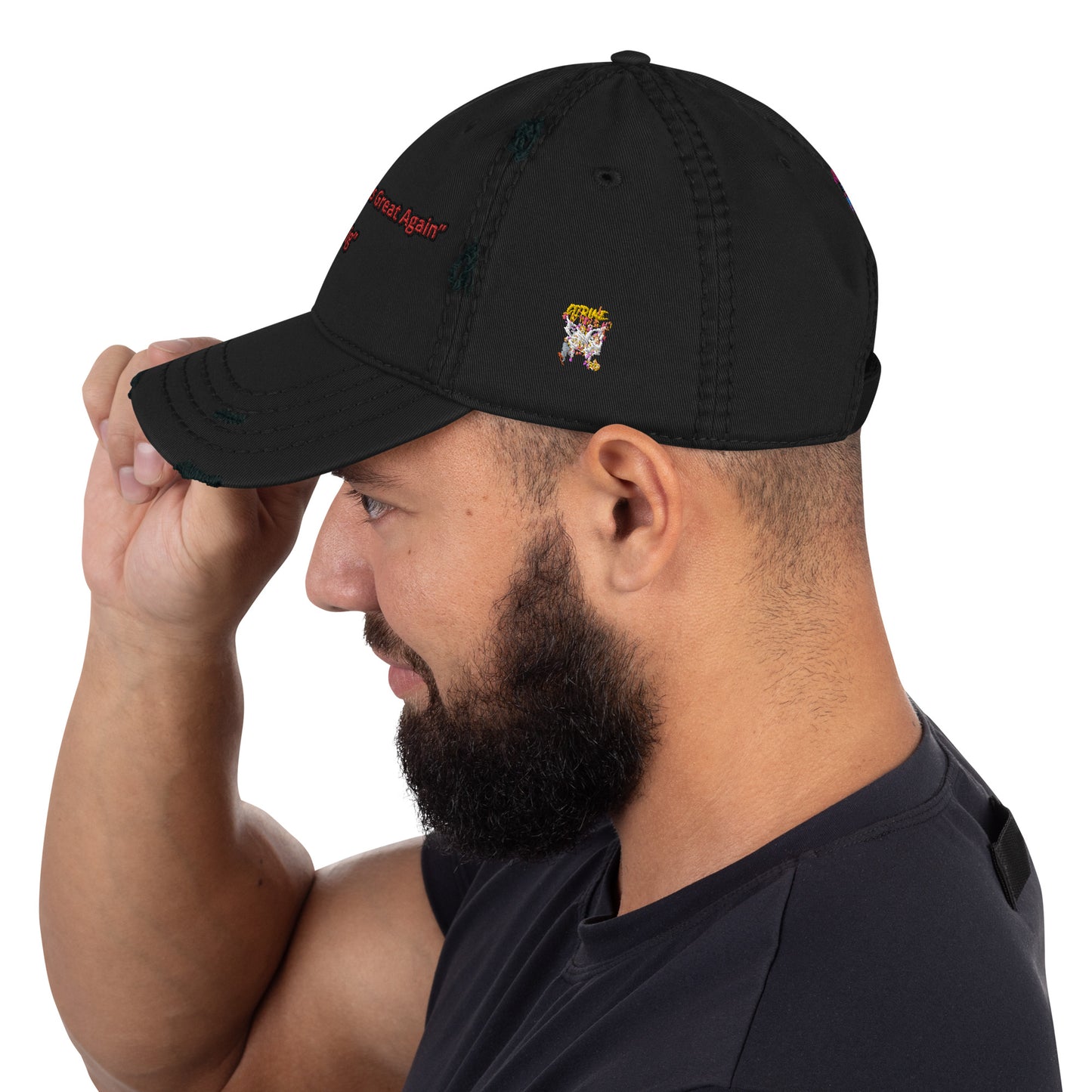 Distressed Dad Hat