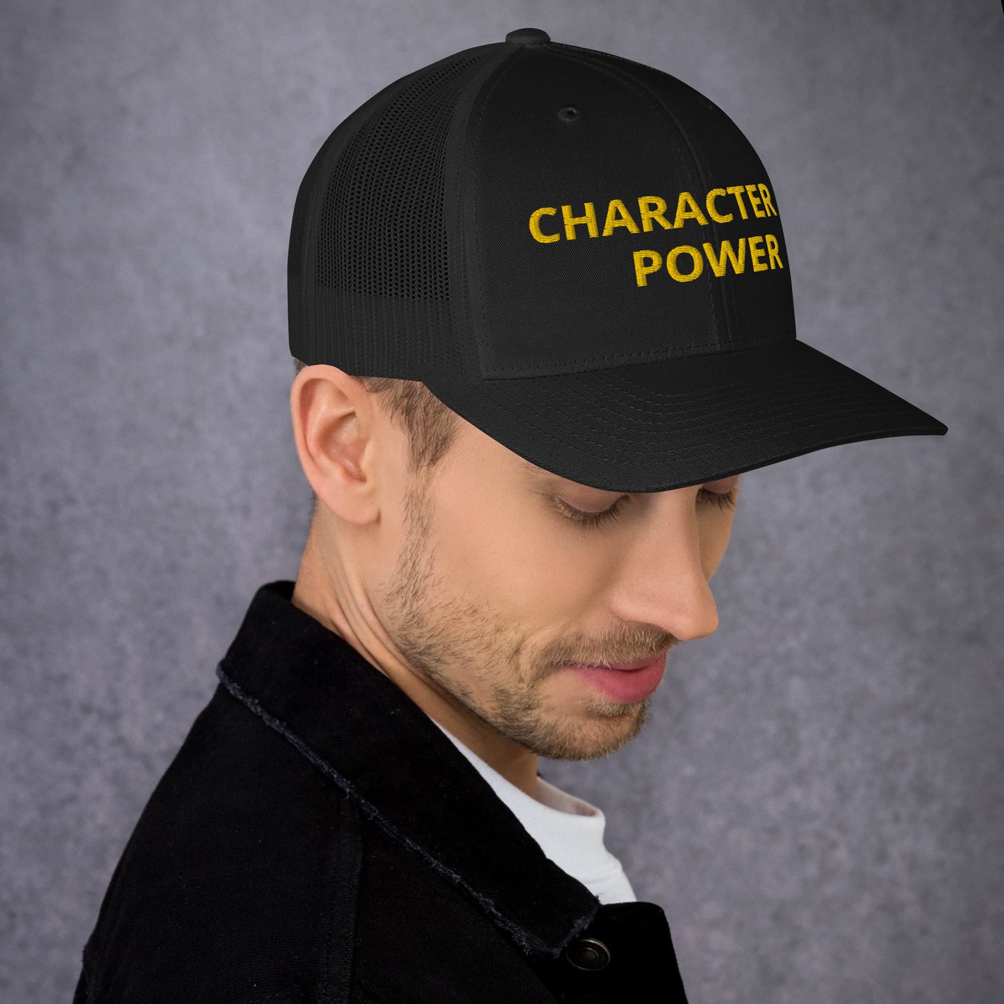 Trucker Cap “Character Is Power“