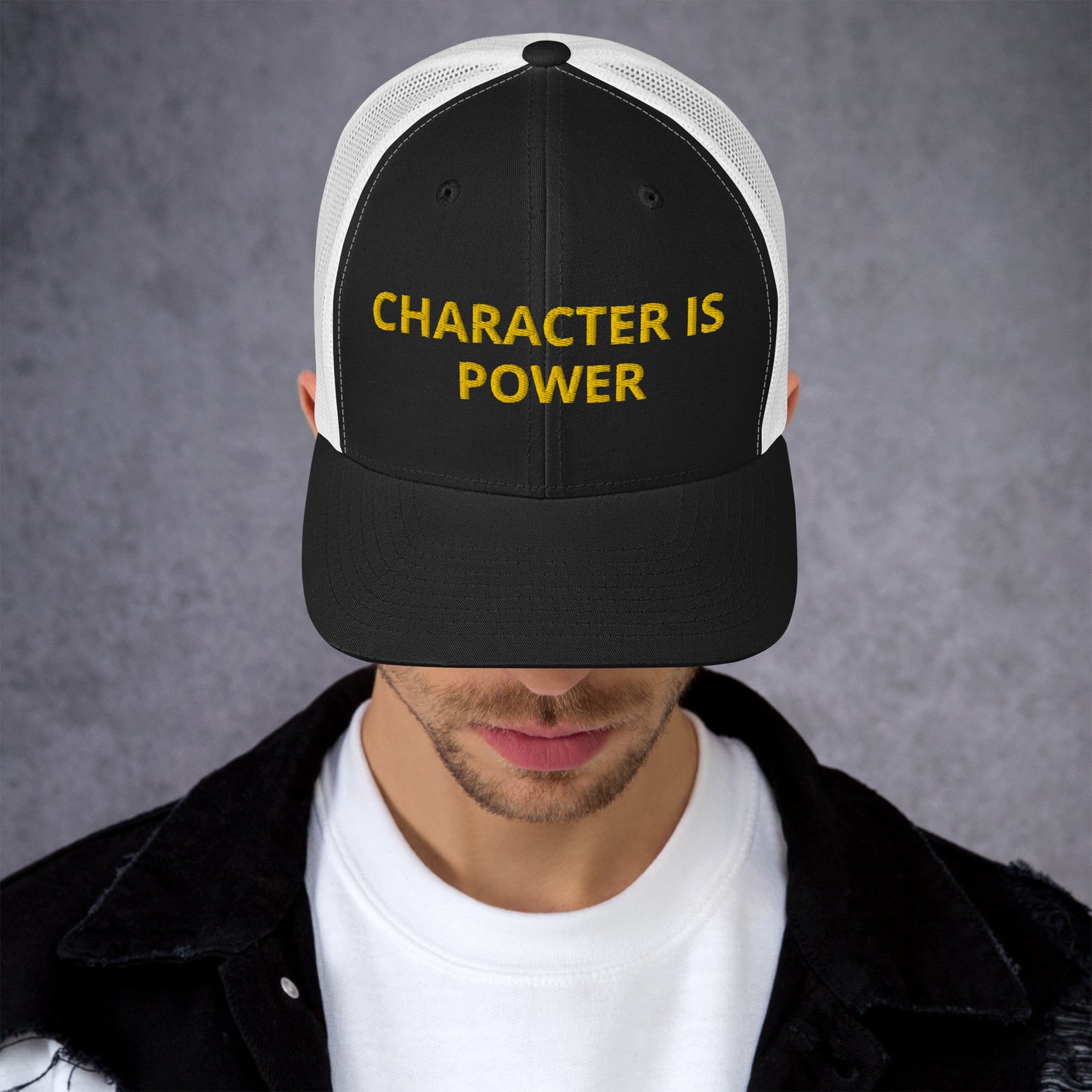 Trucker Cap “Character Is Power“