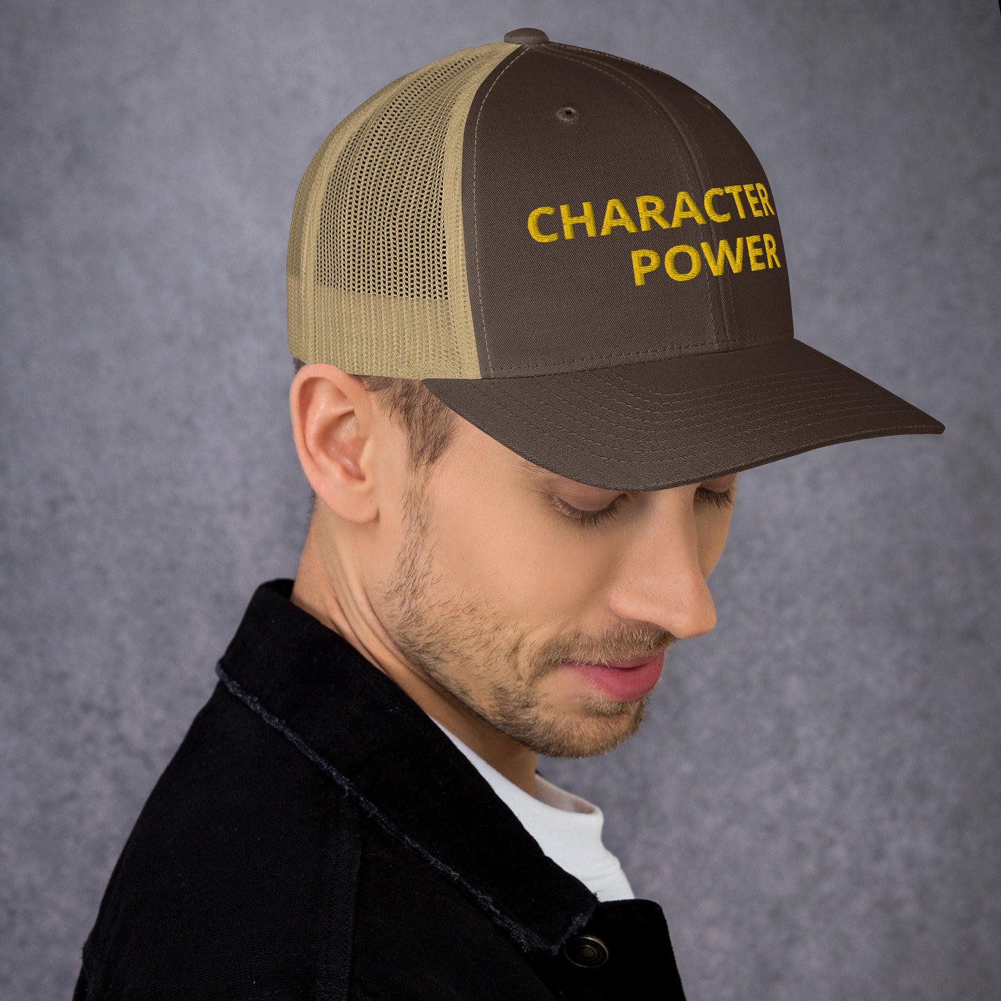 Trucker Cap “Character Is Power“