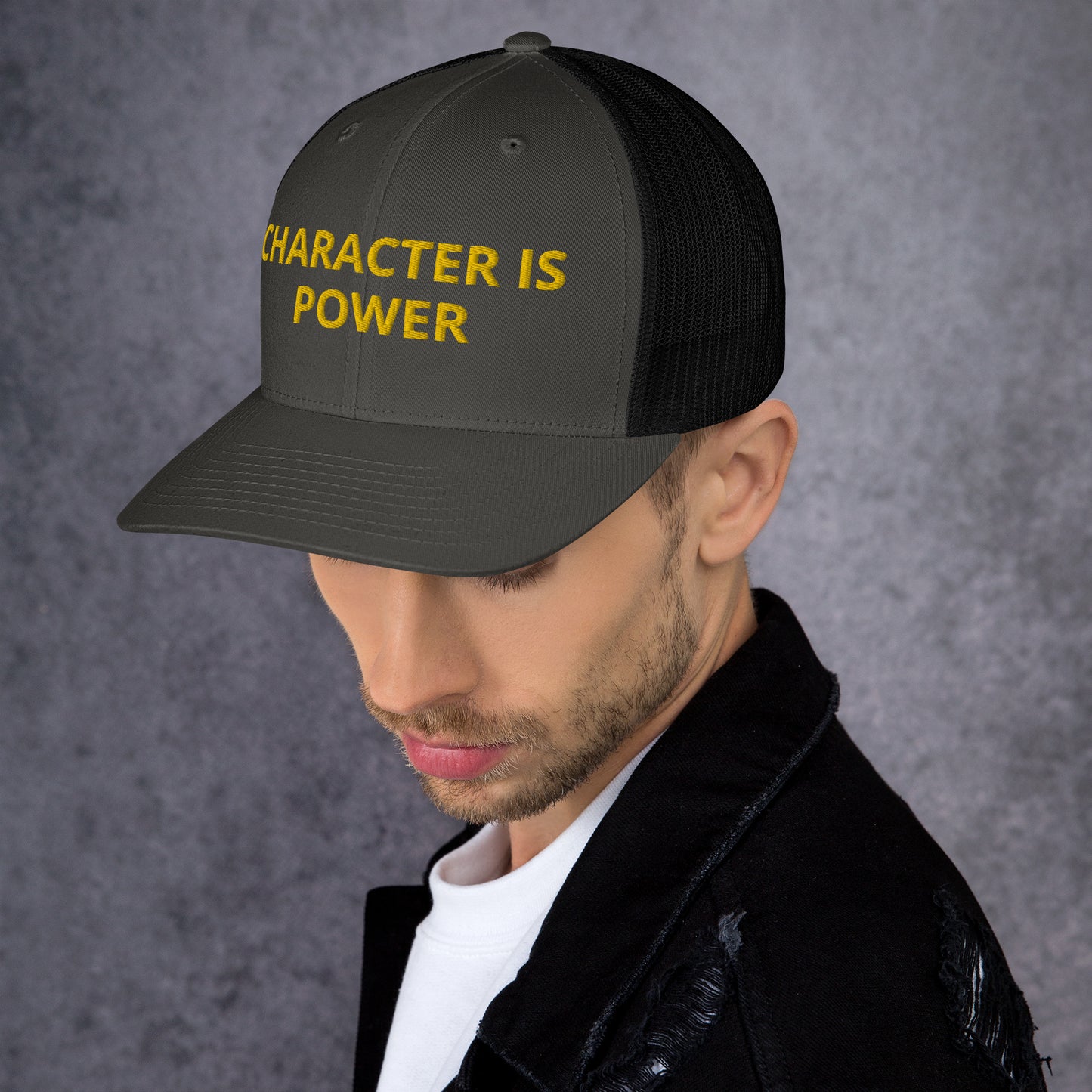 Trucker Cap “Character Is Power“