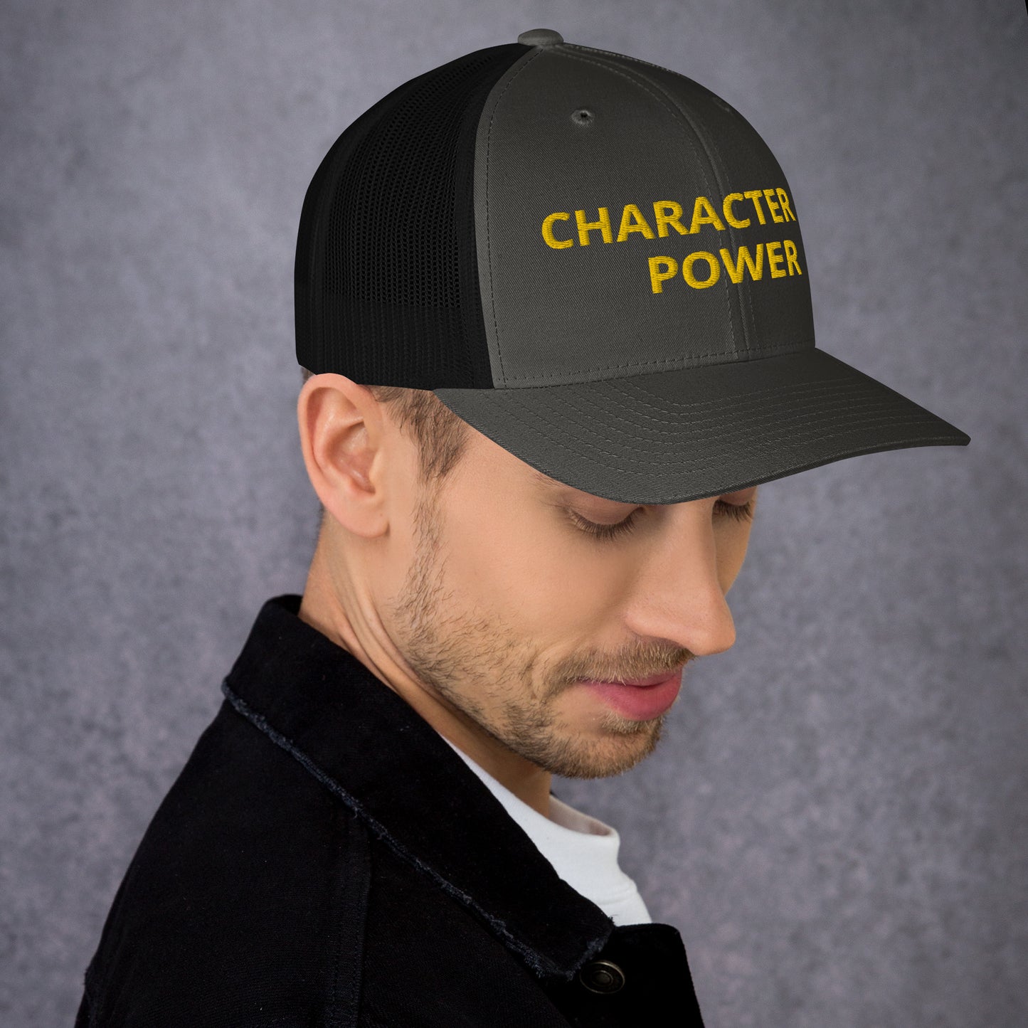 Trucker Cap “Character Is Power“