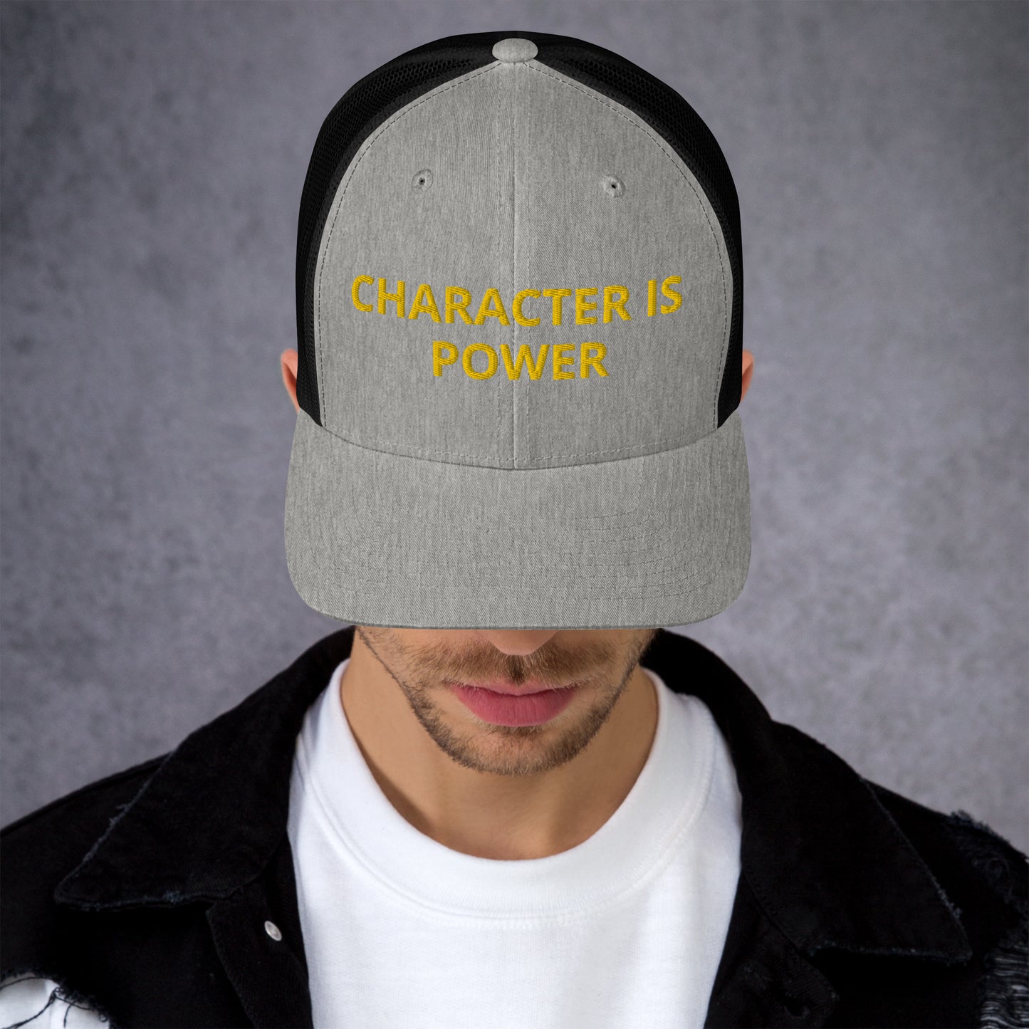 Trucker Cap “Character Is Power“