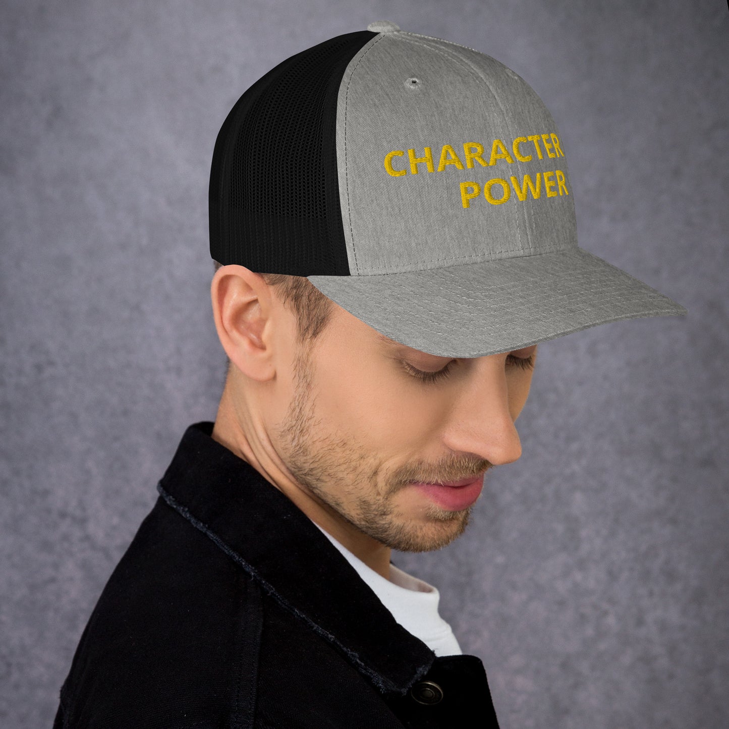 Trucker Cap “Character Is Power“