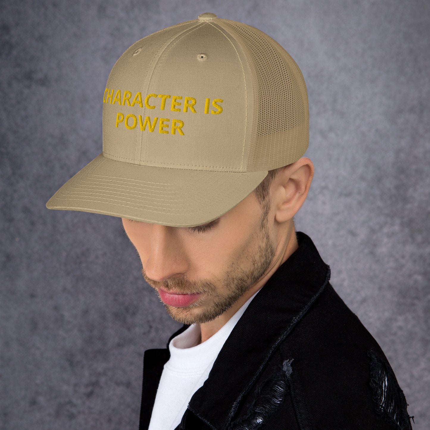 Trucker Cap “Character Is Power“