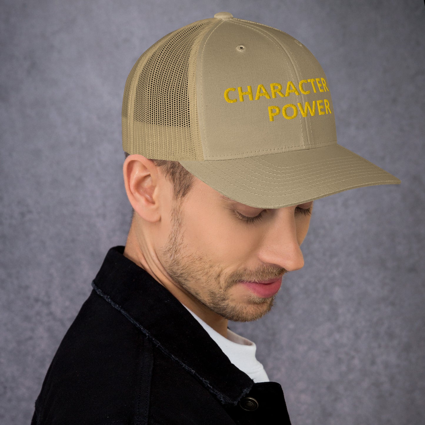 Trucker Cap “Character Is Power“