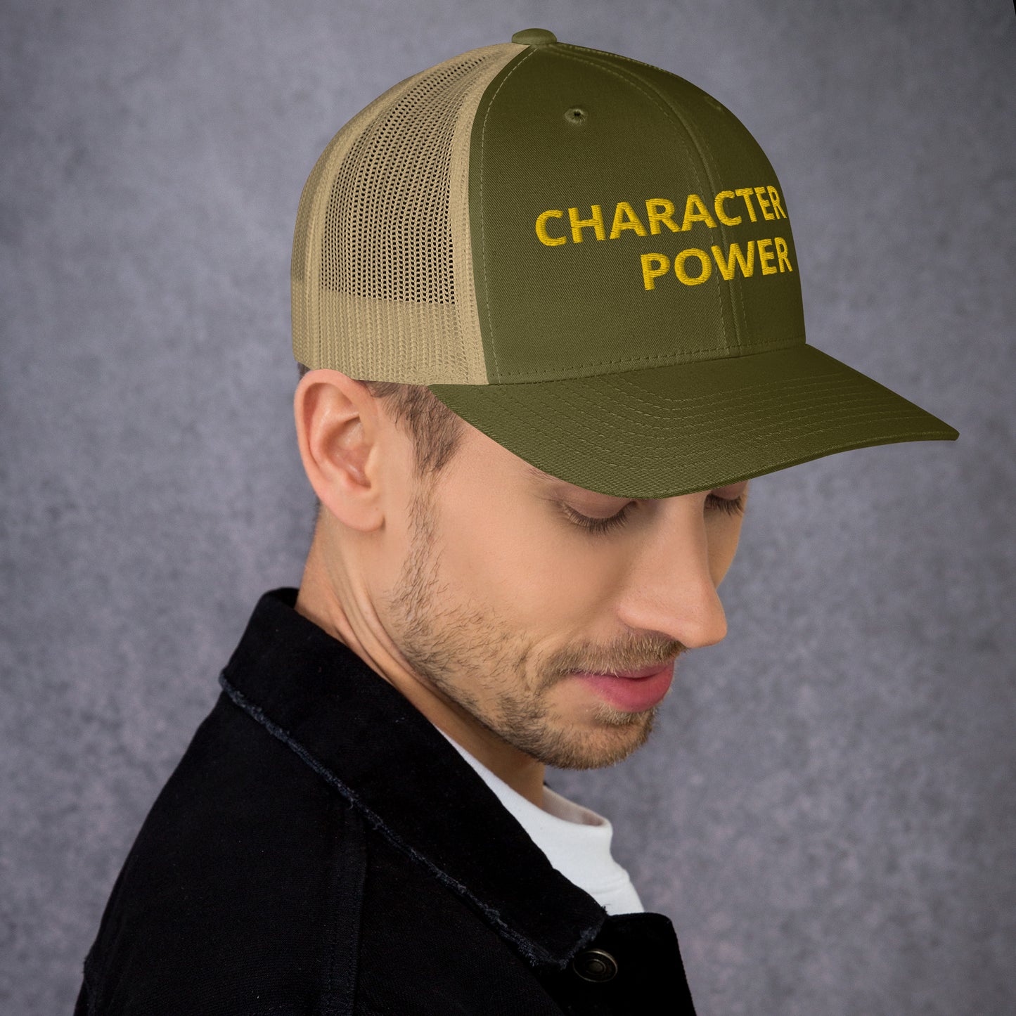 Trucker Cap “Character Is Power“