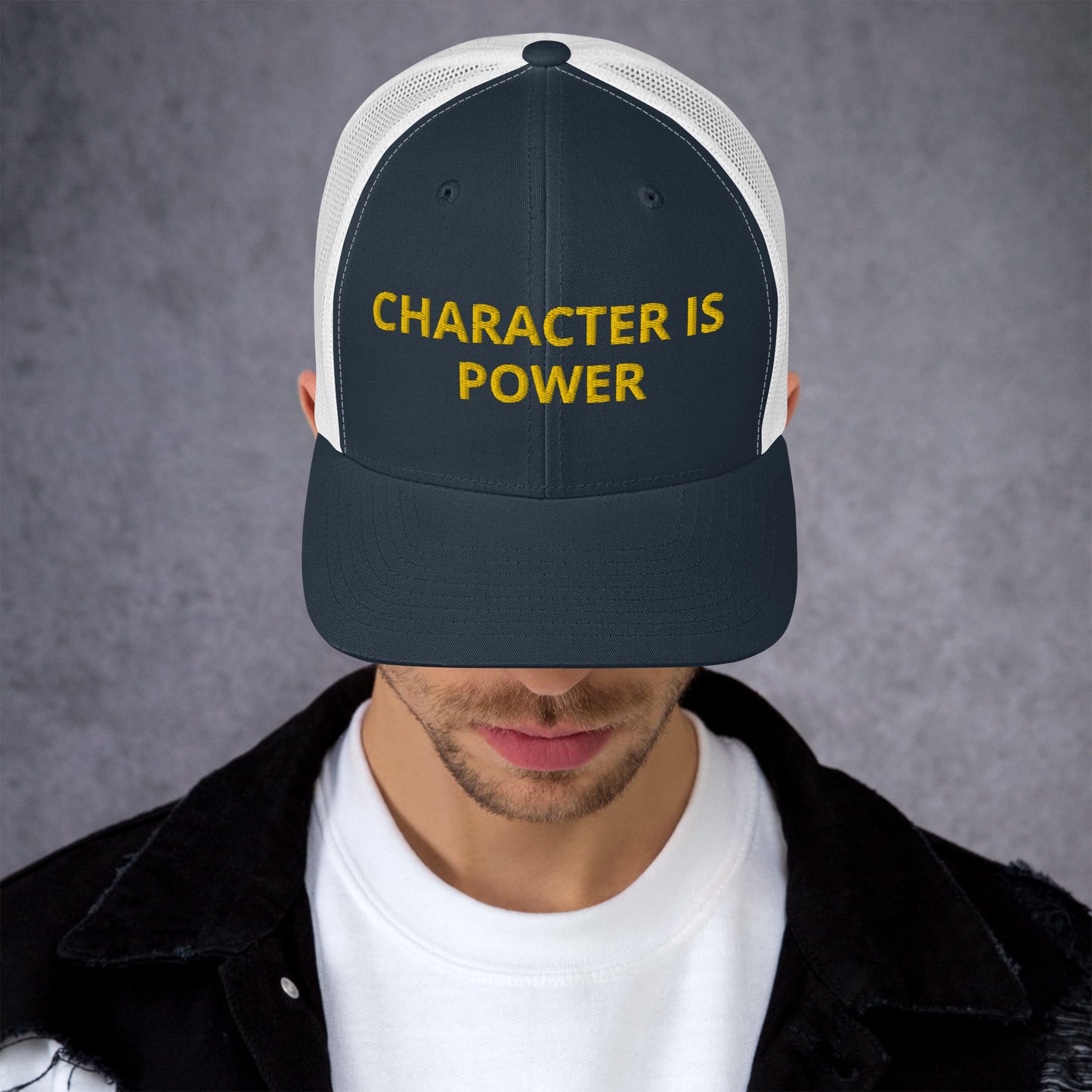 Trucker Cap “Character Is Power“