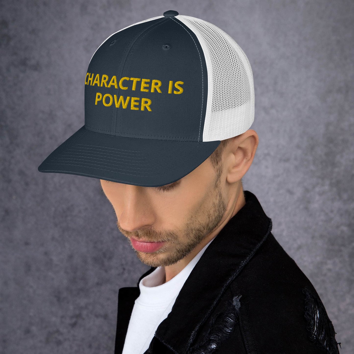 Trucker Cap “Character Is Power“