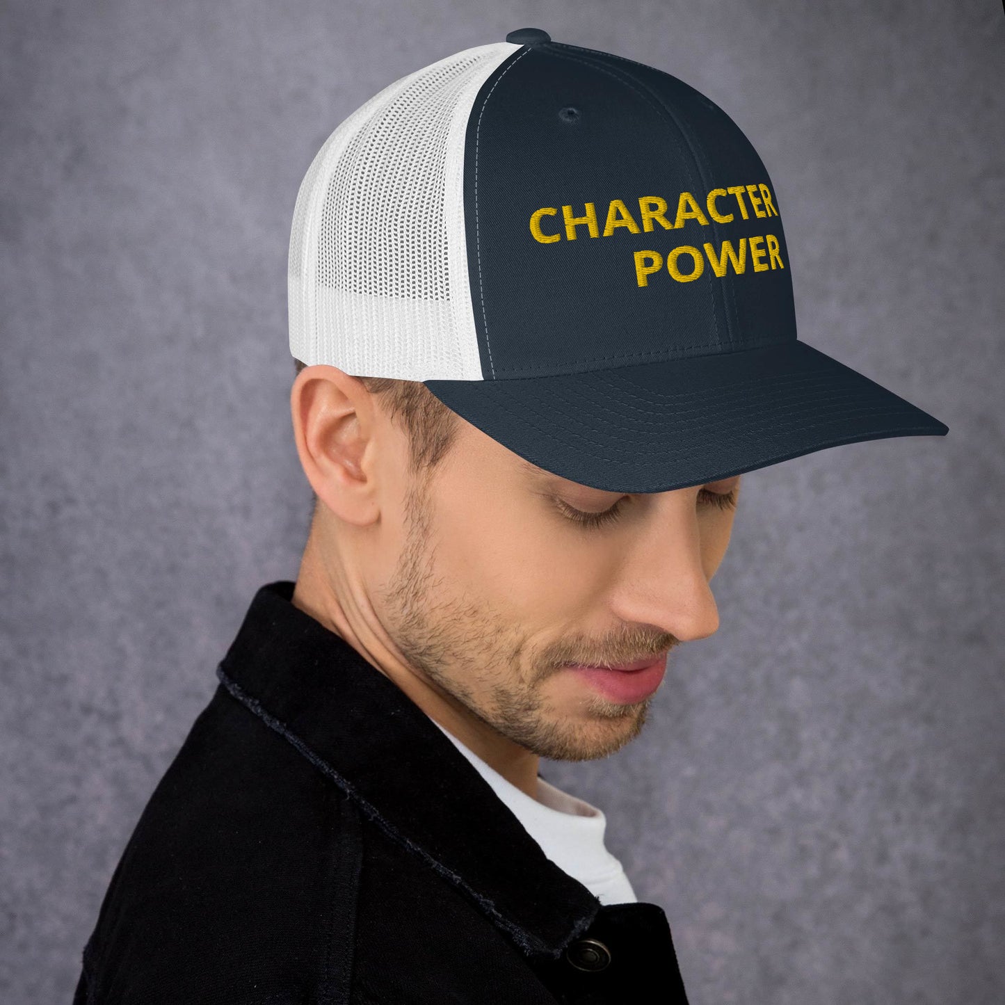 Trucker Cap “Character Is Power“