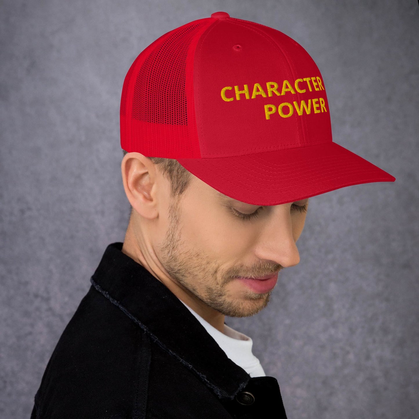 Trucker Cap “Character Is Power“