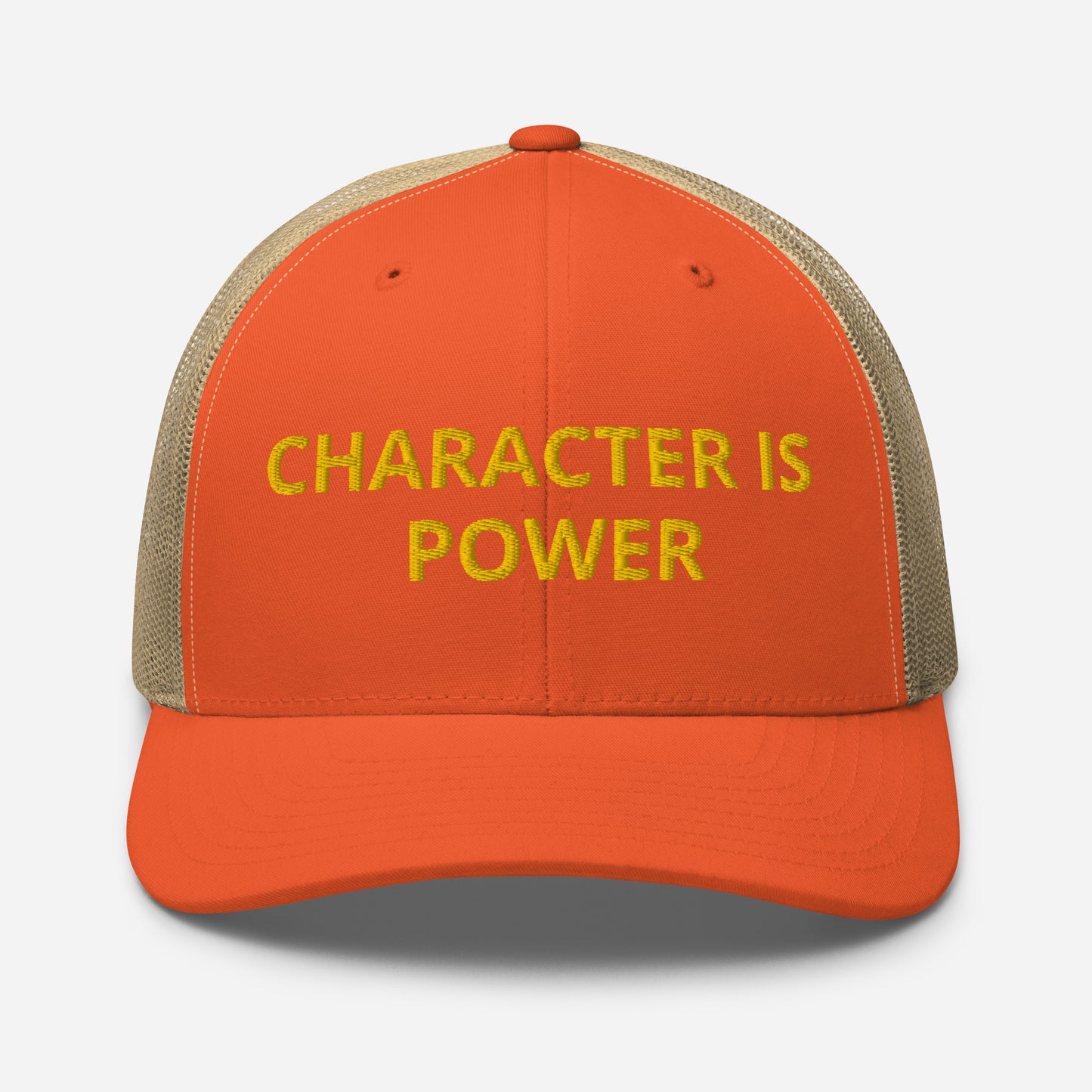 Trucker Cap “Character Is Power“