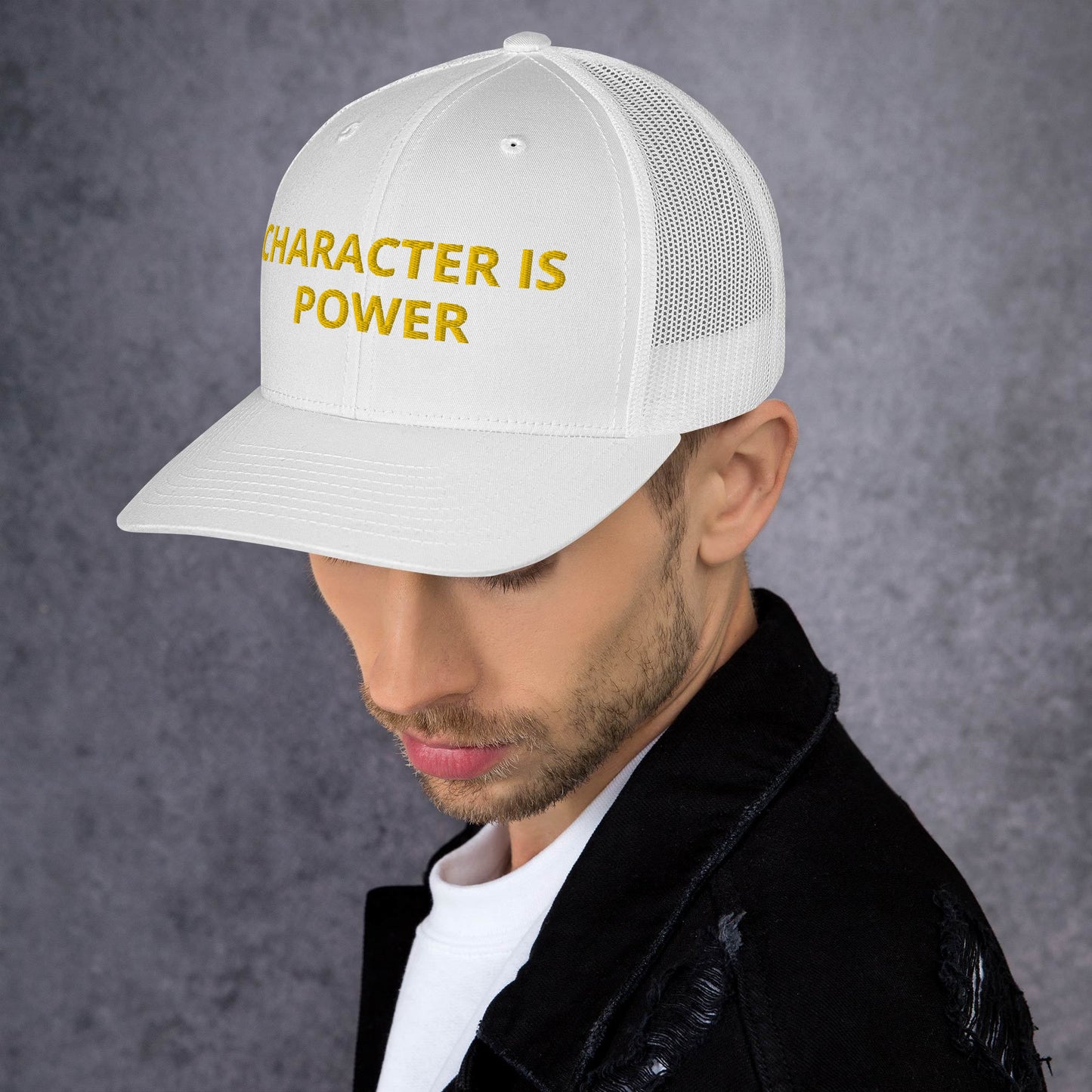 Trucker Cap “Character Is Power“