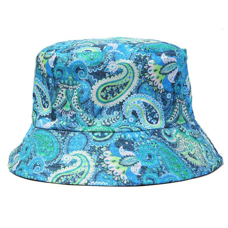 Paisley Bucket Hat Cheap Fishman Hat Spring Summer Autumn Outdoor